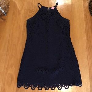 Blue Lilly Pulitzer day dress